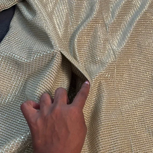 Holiday Gold Dress - Picture 2 of 4